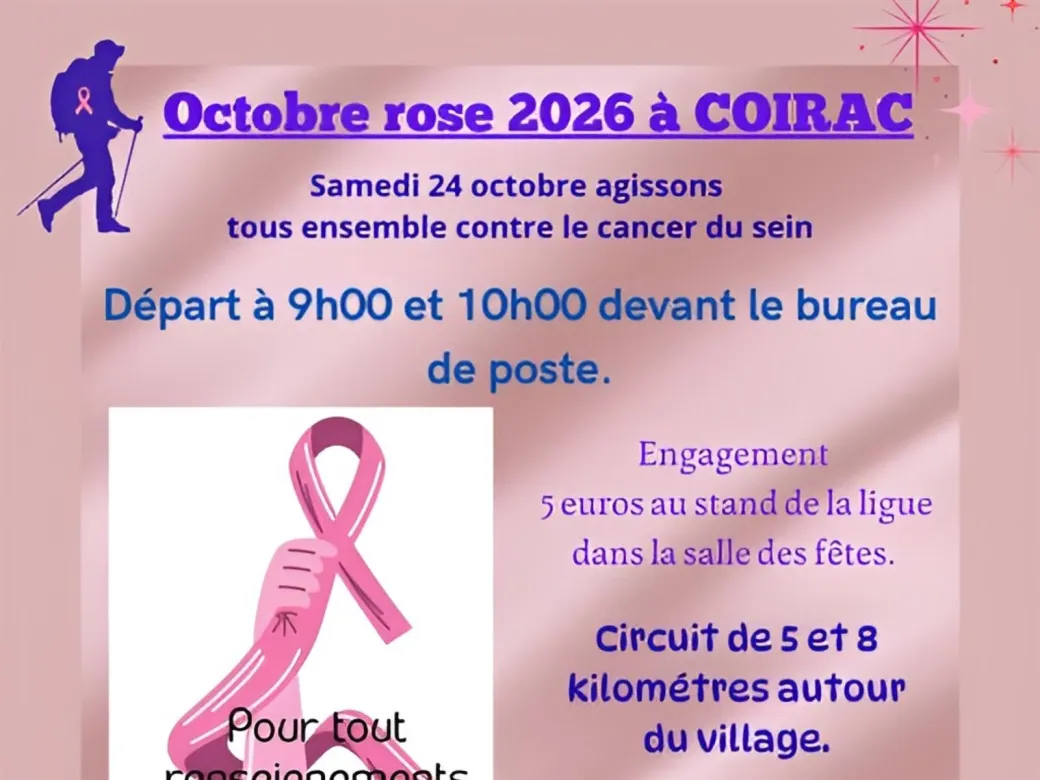 Marche solidaire octo ... - Crédit: Mairie de Coirac | CC BY-NC-ND 4.0