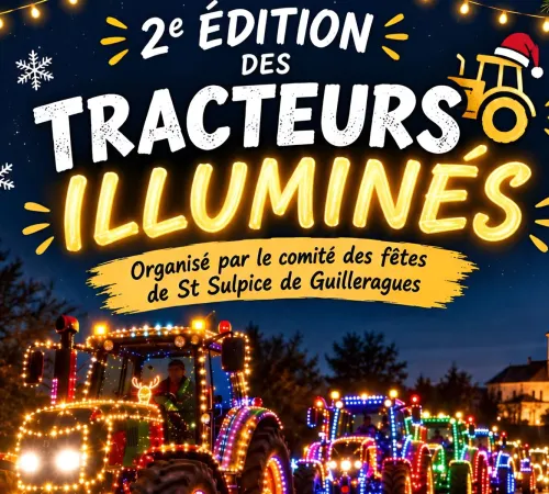 2ème édition des tracteurs illuminés