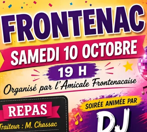 Soirée festive à Frontenac