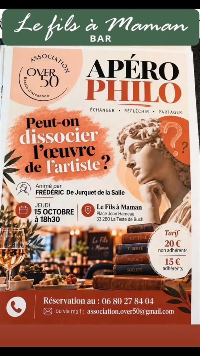 Apéro Philo chez Le F ... - Crédit: Le Fils à Maman | CC BY-NC-ND 4.0