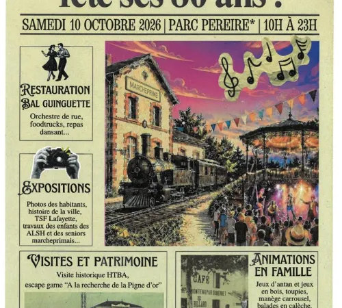 Marcheprime fête ses 80 ans : 1946-2026