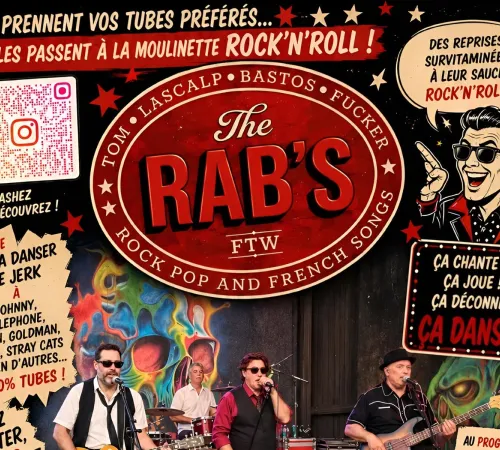 The Rab’s : concert de rock’n’roll