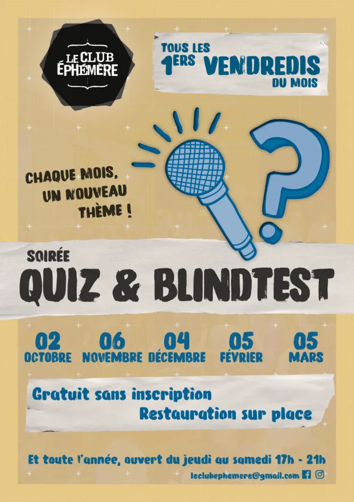 Quiz & Blindtest - Crédit: Quiz & Blindtest | CC BY-NC-ND 4.0