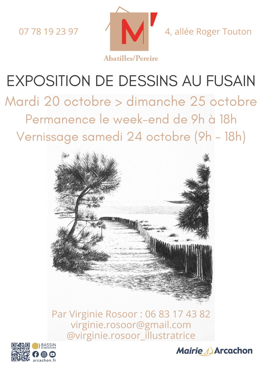Exposition de dessins ... - Crédit: Crédit photo: Comm Arcachon | CC BY-NC-ND 4.0