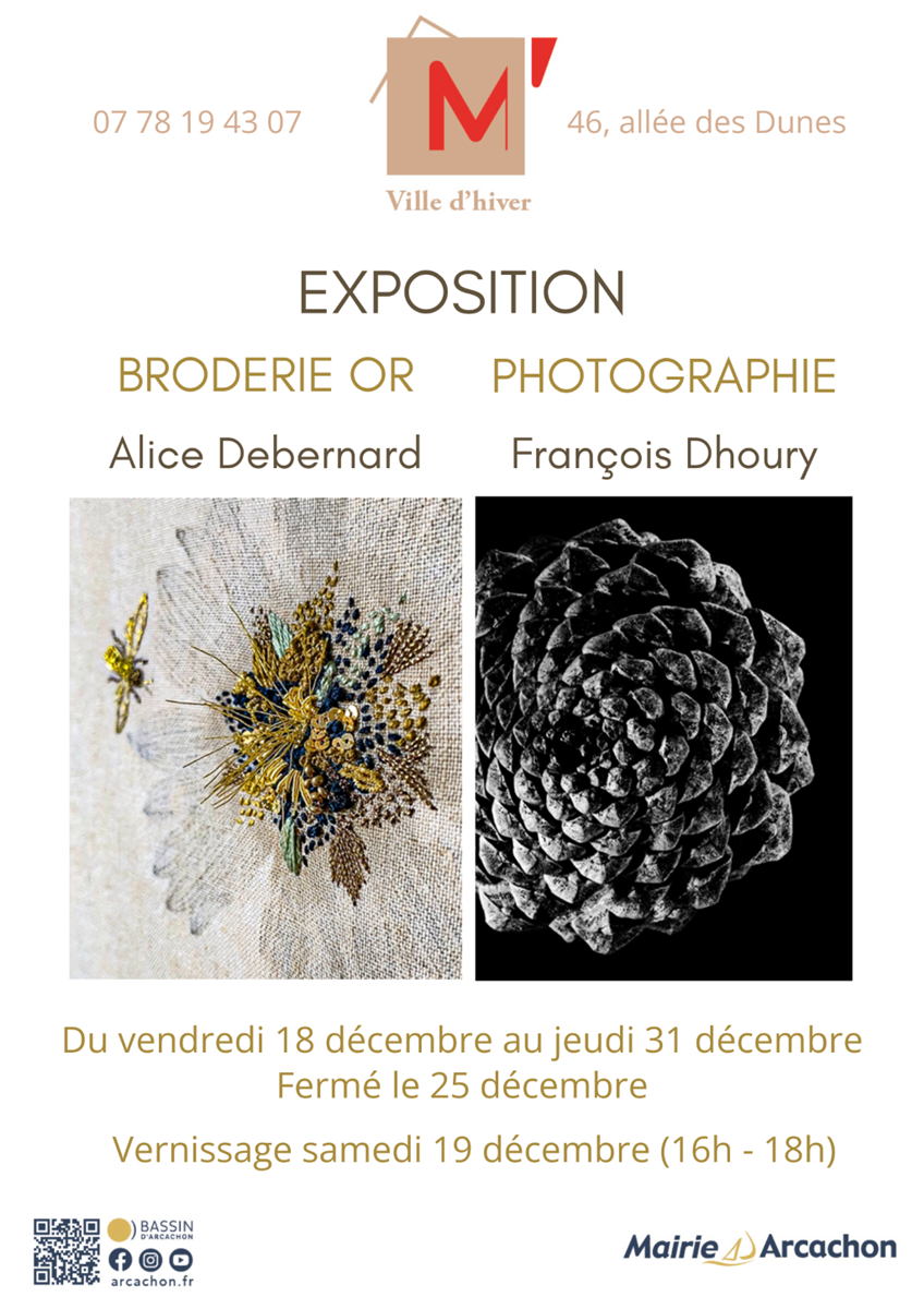 Exposition par François Dhoury et Alice Debernard - M' La Ville d'Hiver