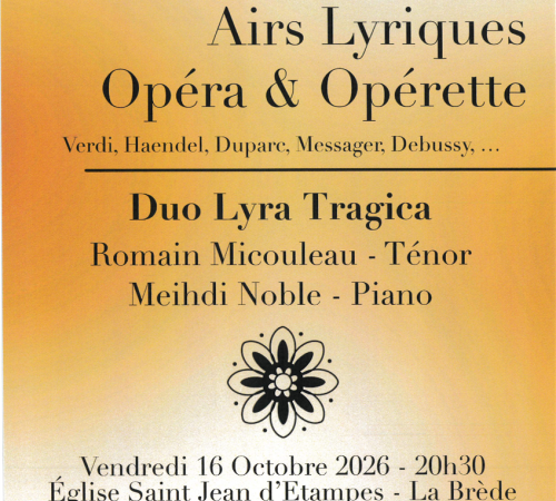 Concert Airs Lyriques Opéra & Opérette