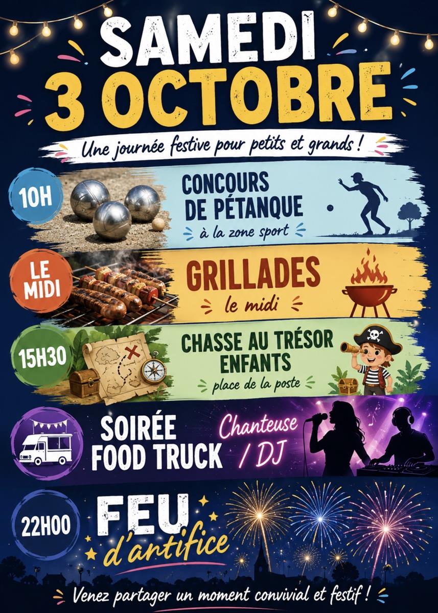 Une journée festive p ... - Crédit: mairie Périssac | CC BY-NC-ND 4.0