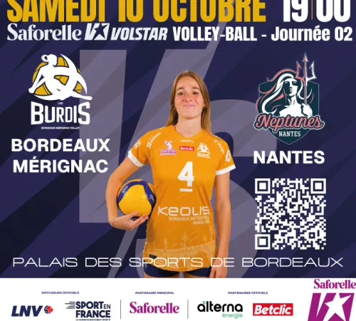 Volley - Saforelle VOLSTAR - Burdis / Nantes
