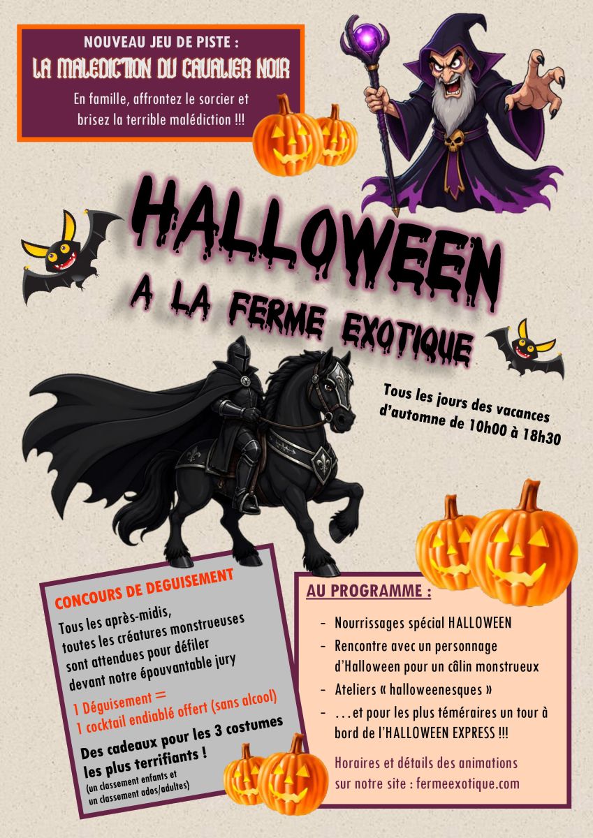 Halloween à la Ferme ...