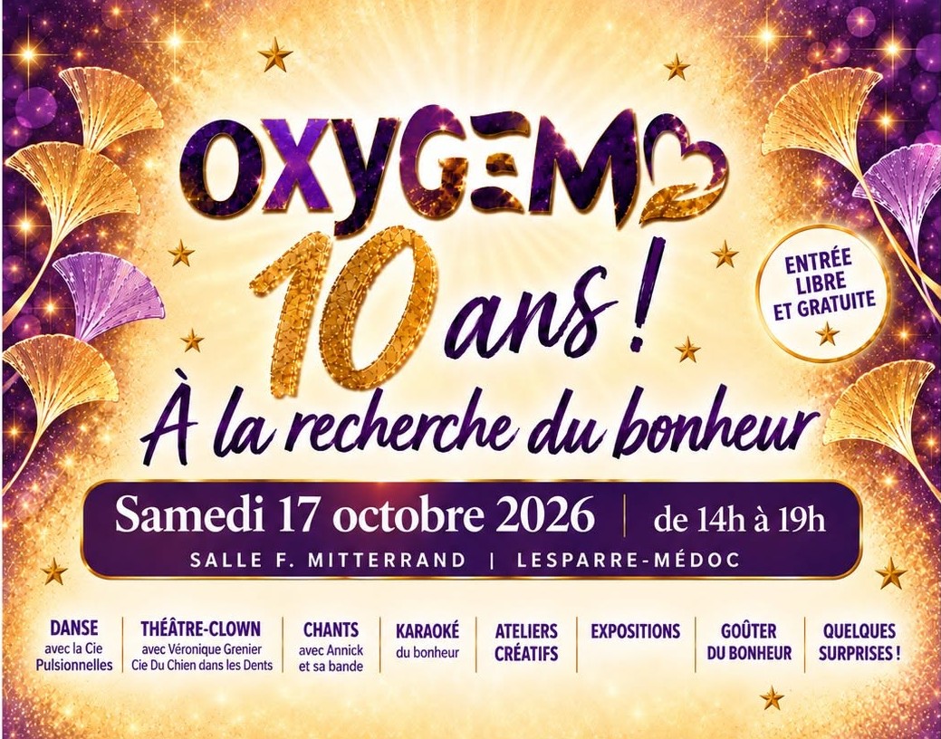 OXYGEM a 10 ans : « À ... - Crédit: libre | CC BY-NC-ND 4.0