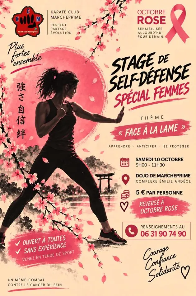 Stage de Self-Défense ... - Crédit: mairie Marcheprime | CC BY-NC-ND 4.0