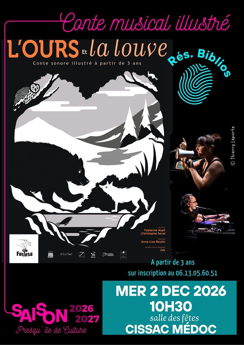 L'ours et la louve - Crédit: pole culture mcpi | CC BY-NC-ND 4.0