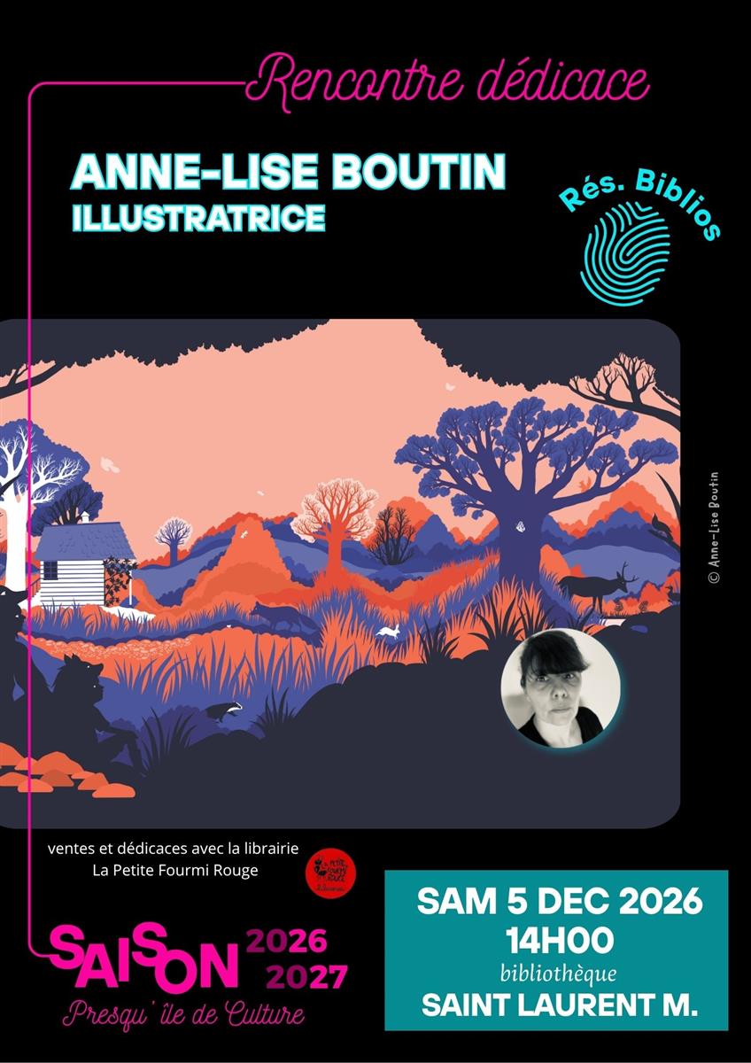 Rencontre dédicace av ... - Crédit: pole culture mcpi et anne lise boutin | CC BY-NC-ND 4.0