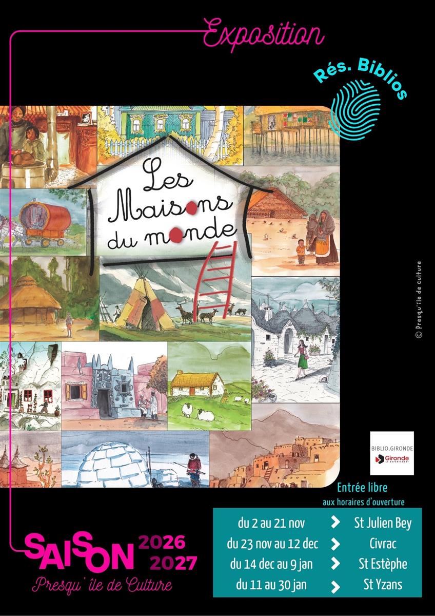 Expo : les maisons du ... - Crédit: pole culture MCPI | CC BY-NC-ND 4.0