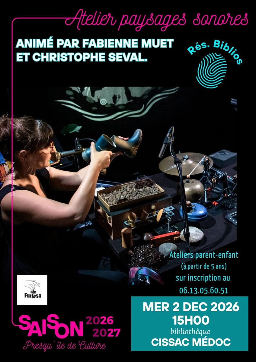 Atelier Paysages sonores - Crédit: T laporte | CC BY-NC-ND 4.0