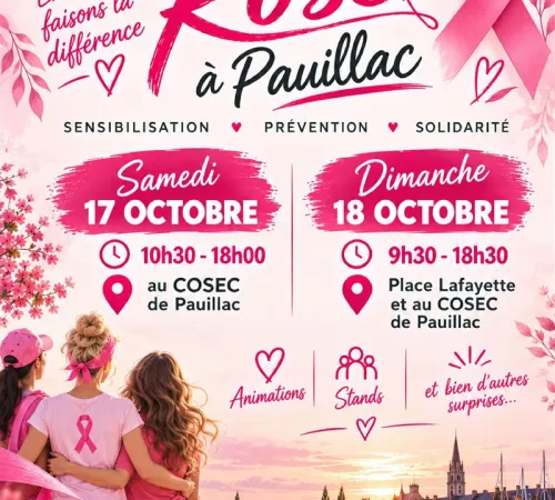 Octobre Rose 2026 à Pauillac