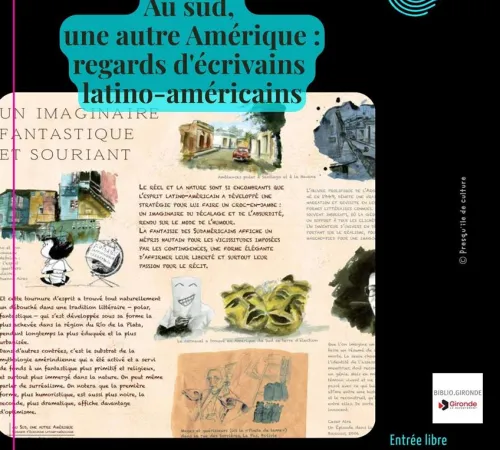 Expo Au Sud, une autre Amérique : regards d'écrivains latino-américains