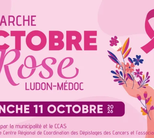 Marche Octobre Rose Ludon-Médoc