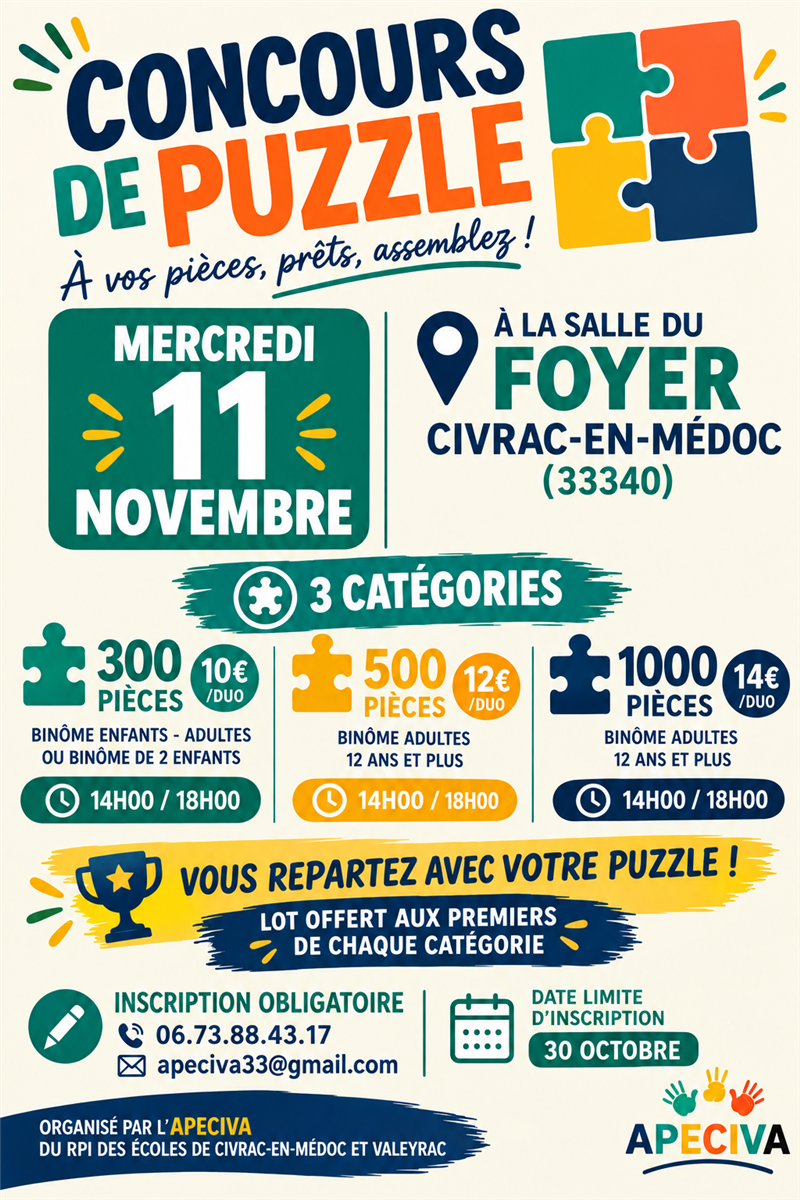 Concours de Puzzle