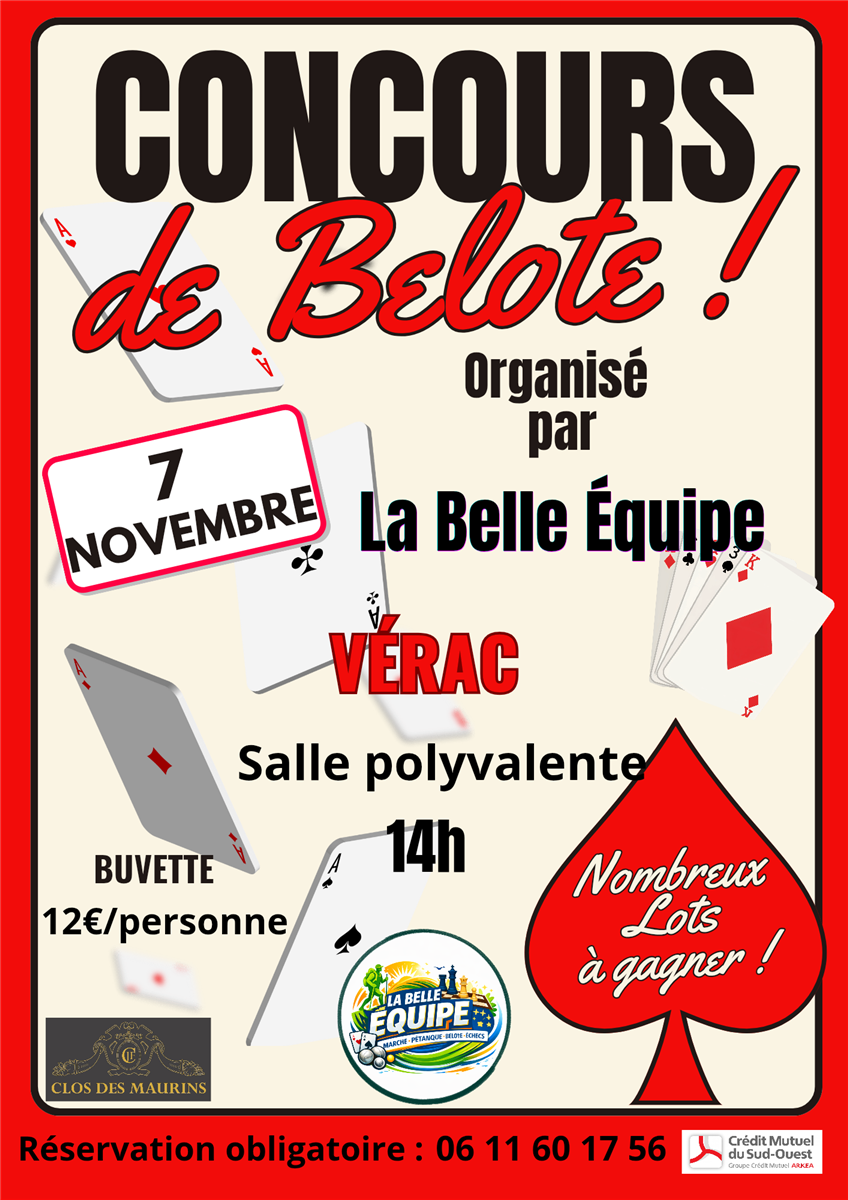 concours de belote