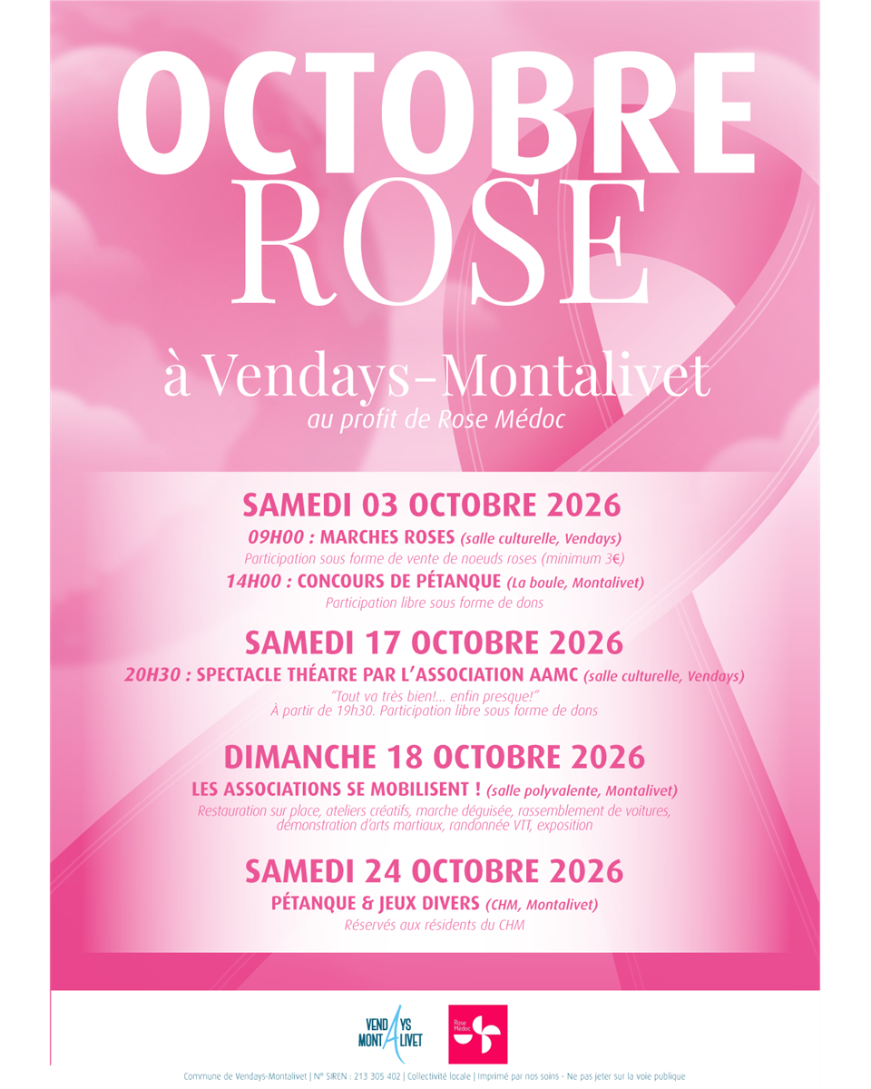 Le mois d'Octobre Rose - Crédit: OT | CC BY-NC-ND 4.0
