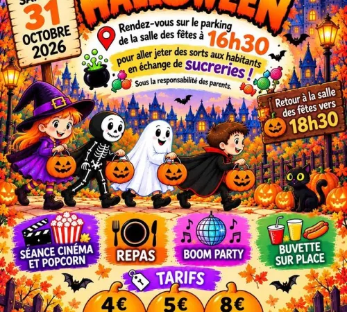 L'APE de Saint-Sauveur fête Halloween