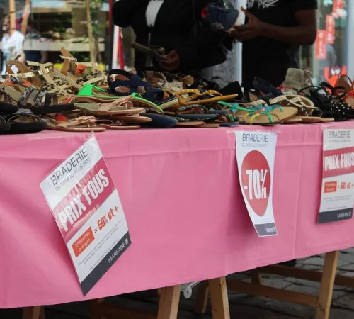 Vide dressing et marche solidaire pour Octobre Rose à St Gervais