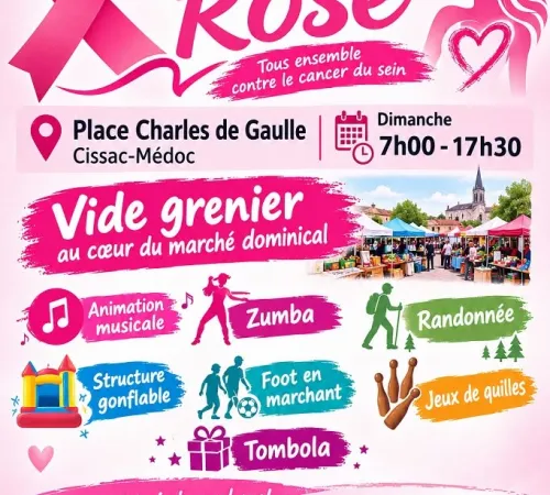 Octobre Rose 2026 à Cissac