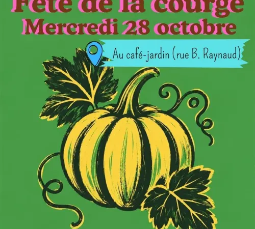 La Fête de la courge au jardin
