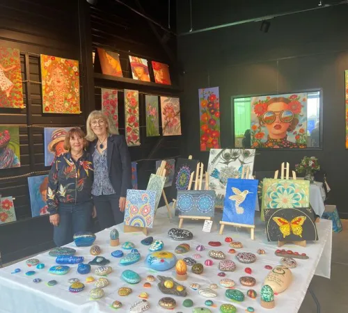 Exposition de Ghyslaine Sénac et Joelle Lagueyte