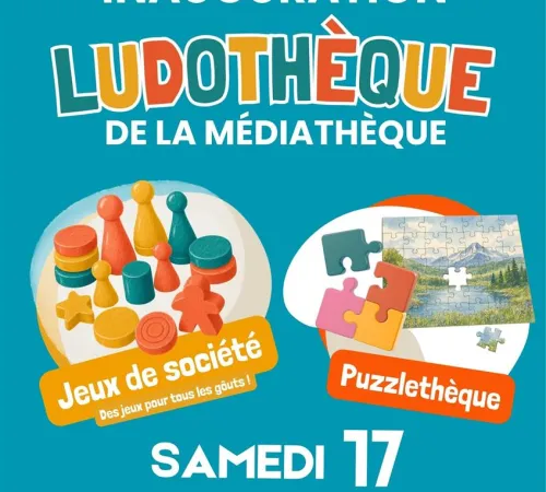 Inauguration de la Ludothéque