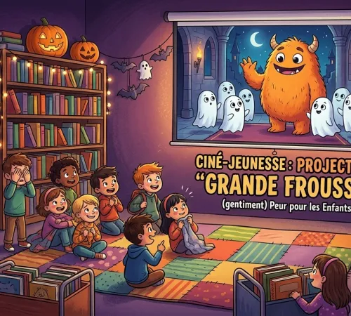 Une projection qui fait (gentiment) peur !