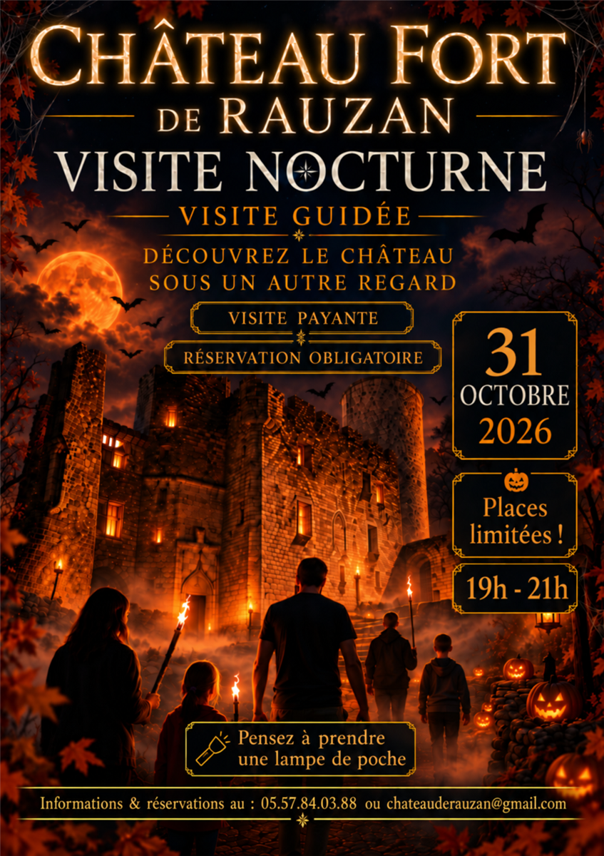 HALLOWEEN AU CHÂTEAU ... - Crédit: Rauzan | CC BY-NC-ND 4.0