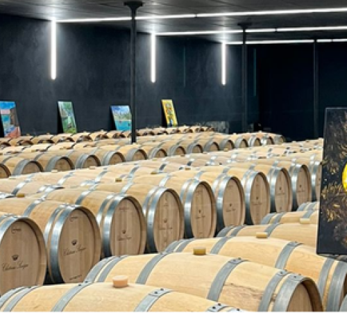 Une journée au Château Sénéjac, entre art et vin.