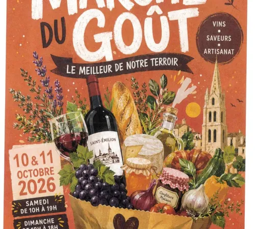 Marché du goût à St-Émilion