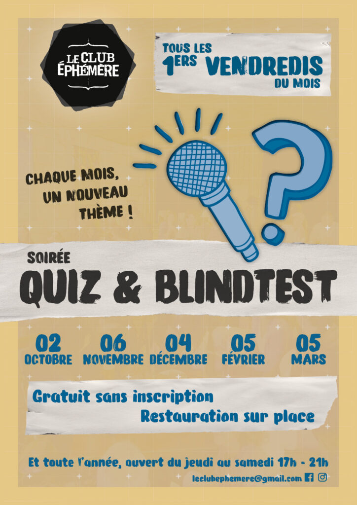 Quiz & Blindtest - Crédit: Quiz & Blindtest | CC BY-NC-ND 4.0