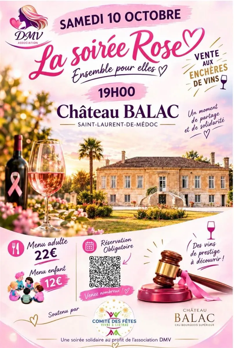 Octobre Rose 2026 : l ... - Crédit: château Balac | CC BY-NC-ND 4.0