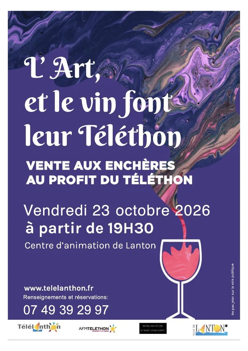 L'art et le vin font ... - Crédit: Mairie Lanton | CC BY-NC-ND 4.0