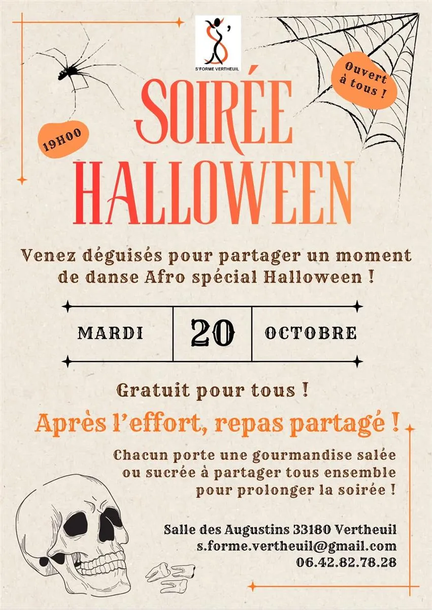 Soirée Halloween à Ve ... - Crédit: S'Forme | CC BY-NC-ND 4.0