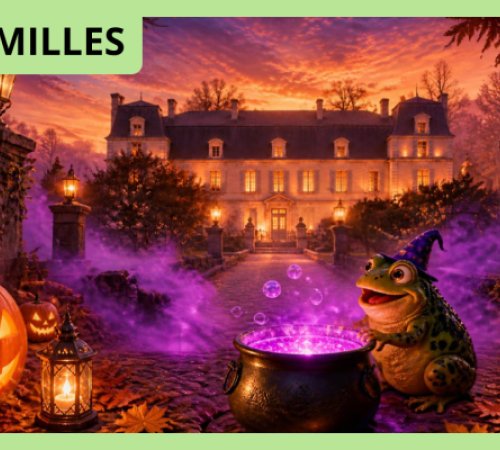 Parcours conté au Château Citran - Sam et Mélusine fêtent Halloween