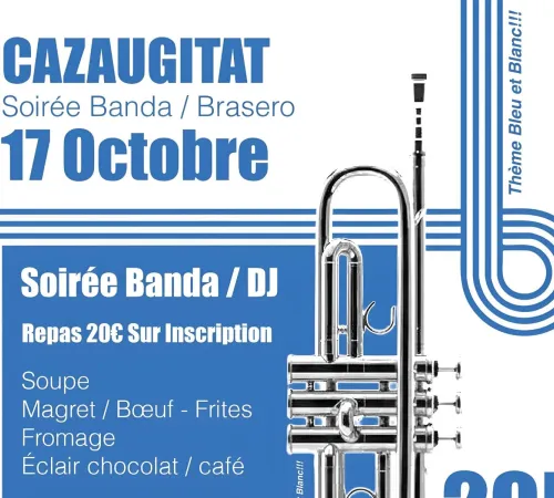 Soirée banda brasero et DJ