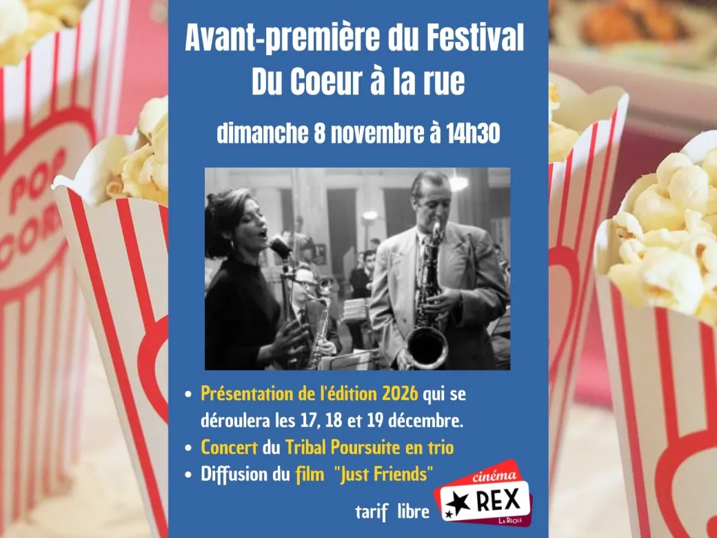 Avant première Du coe ... - Crédit: Cinéma Rex La Réole | CC BY-NC-ND 4.0