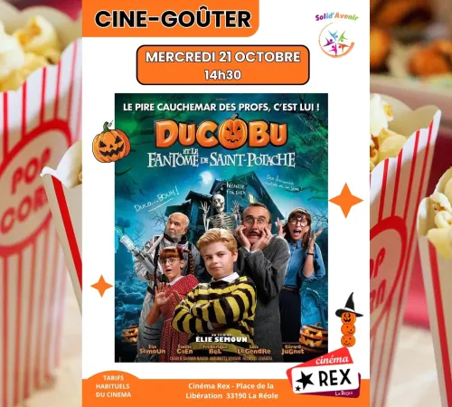 Ciné-goûter : Ducobu et le fantôme de Saint-Potache