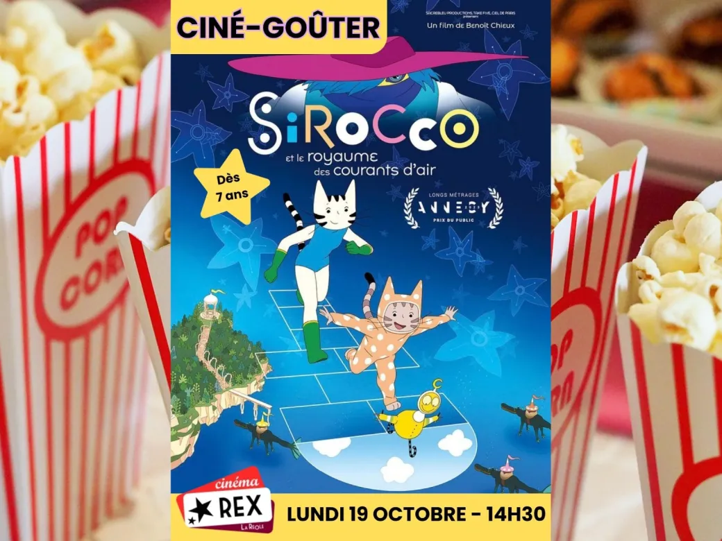 Ciné-goûter : Sirocco ... - Crédit: Cinéma Rex La Réole | CC BY-NC-ND 4.0
