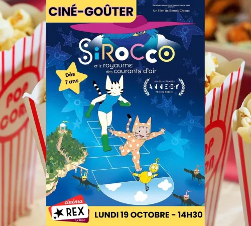 Ciné-goûter : Sirocco et le royaume des courants d'air