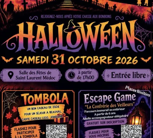 l'APE de Saint-Laurent fête Halloween