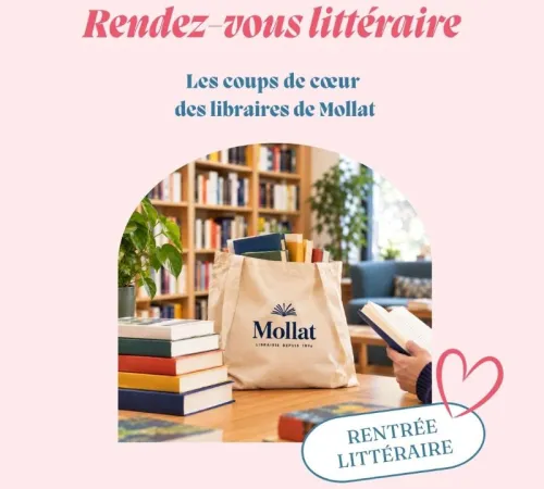 Rendez-vous littéraire : Les coups de cœur des libraires de Mollat
