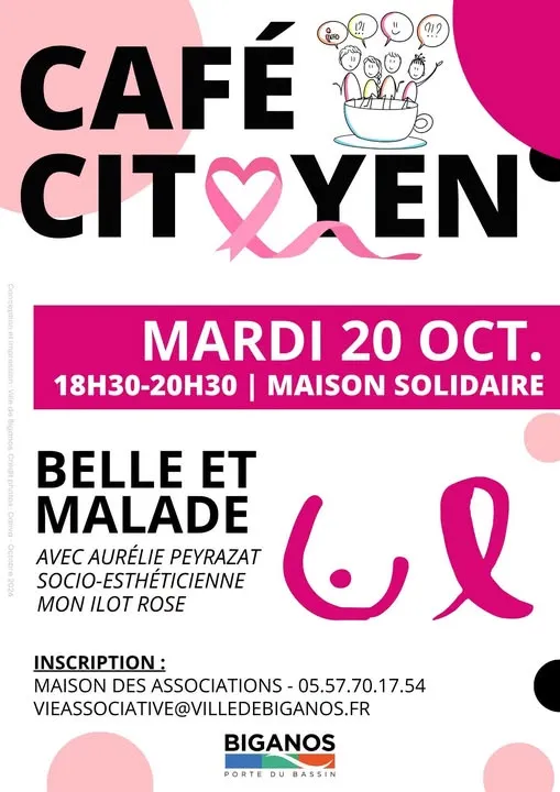 Café citoyen : belle ... - Crédit: @villedebiganos | CC BY-NC-ND 4.0