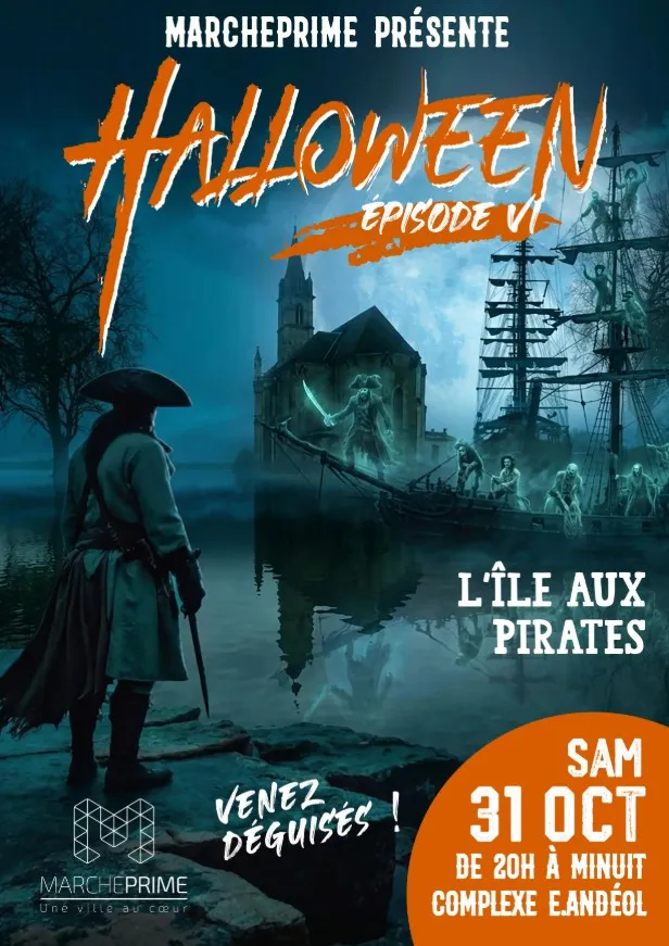 Soirée Halloween : l' ... - Crédit: @ville-marcheprime | CC BY-NC-ND 4.0