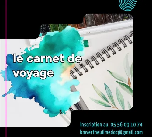 Atelier croquis et aquarelle : le carnet de voyage